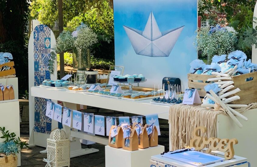 Βάπτιση Χάρτινο Καραβάκι